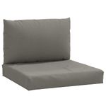 Casa si Gradina - Gradina si terasa - Mobilier exterior - Perne decorative exterior - Perne de paleti, 2 buc., melanj gri inchis, material textil - Infinity.ro