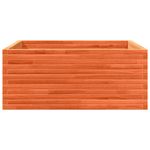 Casa si Gradina - Gradinarit si plante - Plante si ghivece - Ghivece si suporturi - Jardiniera gradina, maro ceruit, 110x110x46 cm, lemn masiv pin - Infinity.ro