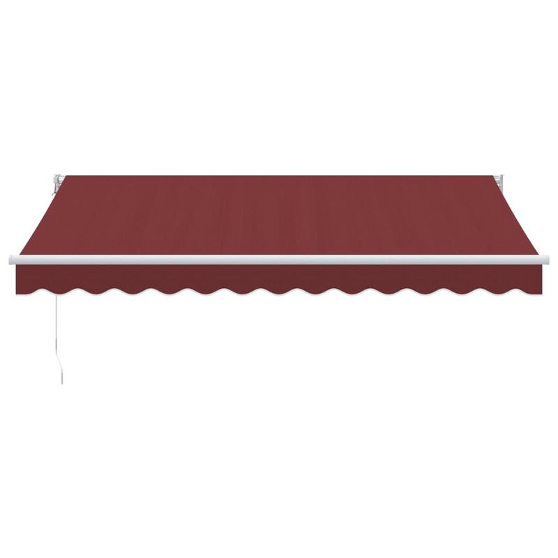 Casa si Gradina - Gradina si terasa - Umbrele si pavilioane - Umbrele - Copertina retractabila manual, visiniu, 350x250 cm - Infinity.ro