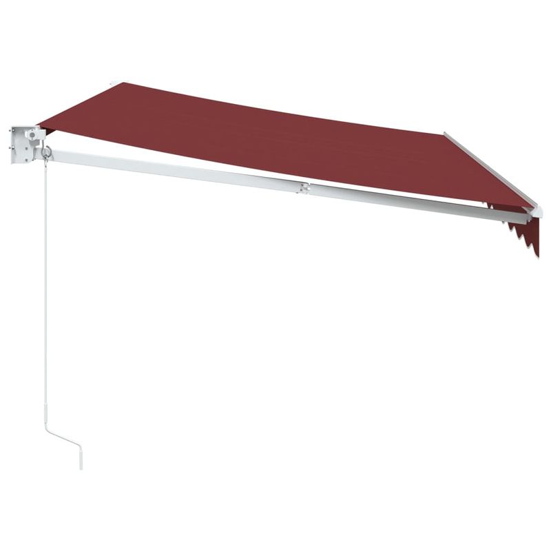 Casa si Gradina - Gradina si terasa - Umbrele si pavilioane - Umbrele - Copertina retractabila manual, visiniu, 350x250 cm - Infinity.ro