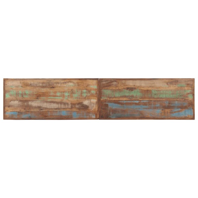 Casa si Gradina - Mobilier - Canapele si coltare - Banchete - Banca, 160 cm, lemn masiv reciclat si otel - Infinity.ro