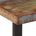 Casa si Gradina - Mobilier - Canapele si coltare - Banchete - Banca, 160 cm, lemn masiv reciclat si otel - Infinity.ro
