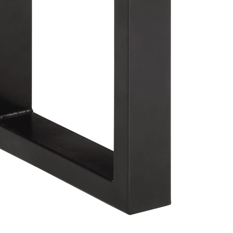 Casa si Gradina - Mobilier - Canapele si coltare - Banchete - Banca, 160 cm, lemn masiv reciclat si otel - Infinity.ro