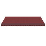 Casa si Gradina - Gradina si terasa - Umbrele si pavilioane - Umbrele - Copertina retractabila manual, visiniu, 450x300 cm - Infinity.ro