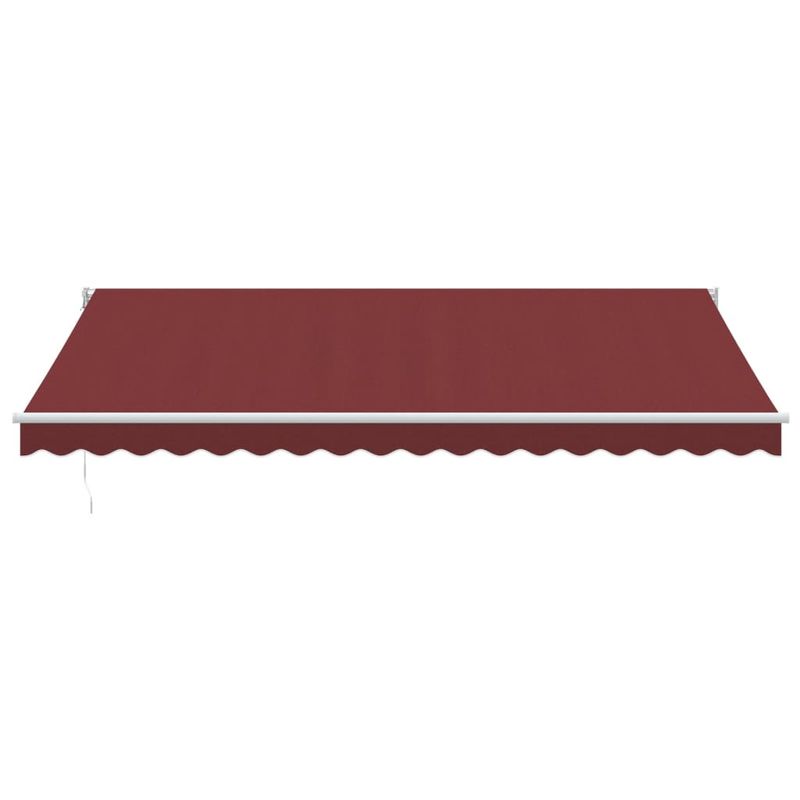 Casa si Gradina - Gradina si terasa - Umbrele si pavilioane - Umbrele - Copertina retractabila manual, visiniu, 450x300 cm - Infinity.ro