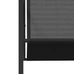 Casa si Gradina - Gradina si terasa - Mobilier exterior - Seturi mobila gradina - Set mobilier de gradina, 11 piese, negru, textilena - Infinity.ro