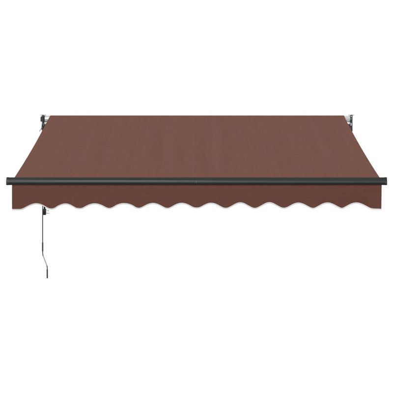 Casa si Gradina - Gradina si terasa - Umbrele si pavilioane - Umbrele - Copertina retractabila automat, maro, 300x250 cm - Infinity.ro