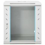 PC, gaming si accesorii - Componente PC - Componente - Hard Disk-uri - Dulap de server montat pe perete, 12U, 19" IP20, 53x40x60 cm, gri - Infinity.ro