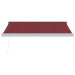 Casa si Gradina - Gradina si terasa - Umbrele si pavilioane - Pavilioane - Copertina retractabila manual, visiniu, 300x250 cm - Infinity.ro