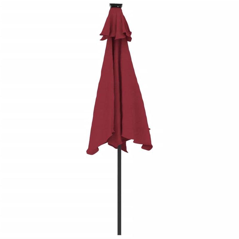 Casa si Gradina - Gradina si terasa - Umbrele si pavilioane - Umbrele - Umbrela soare de gradina stalp din otel/LED rosu 225x225x212cm - Infinity.ro