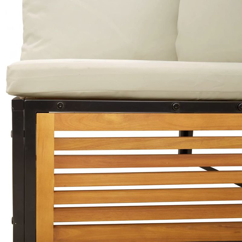 Casa si Gradina - Gradina si terasa - Mobilier exterior - Seturi mobila gradina - Set de canapele de gradina cu perne, 9 piese, lemn masiv acacia - Infinity.ro