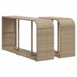 Casa si Gradina - Gradina si terasa - Mobilier exterior - Seturi mobila gradina - Set canapele de gradina cu perne, 11 piese, bej, poliratan - Infinity.ro