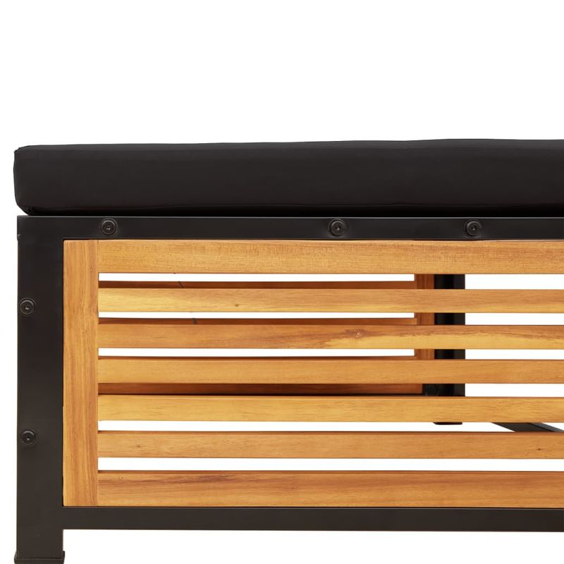 Casa si Gradina - Gradina si terasa - Mobilier exterior - Seturi mobila gradina - Set canapele de gradina cu perne, 4 piese, lemn masiv de acacia - Infinity.ro