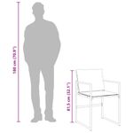 Casa si Gradina - Gradina si terasa - Mobilier exterior - Seturi mobila gradina - Set mobilier de gradina, 11 piese, cu perne, alb, textilena - Infinity.ro