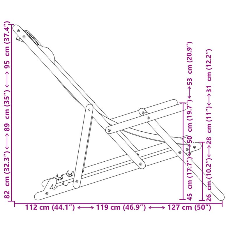 Casa si Gradina - Gradina si terasa - Mobilier exterior - Scaune si sezlonguri gradina - Scaune de plaja pliabile, 2 buc., tesatura bej și lemn masiv, model cu cotieră" - Infinity.ro
