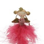 Casa si Gradina - Decoratiuni - Decoratiuni de sezon - Ornament House of Seasons ingeras fucsia - Infinity.ro