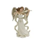 Casa si Gradina - Decoratiuni - Decoratiuni de sezon - Decoratiune inger vioara House of Seasons sampanie 17cm - Infinity.ro