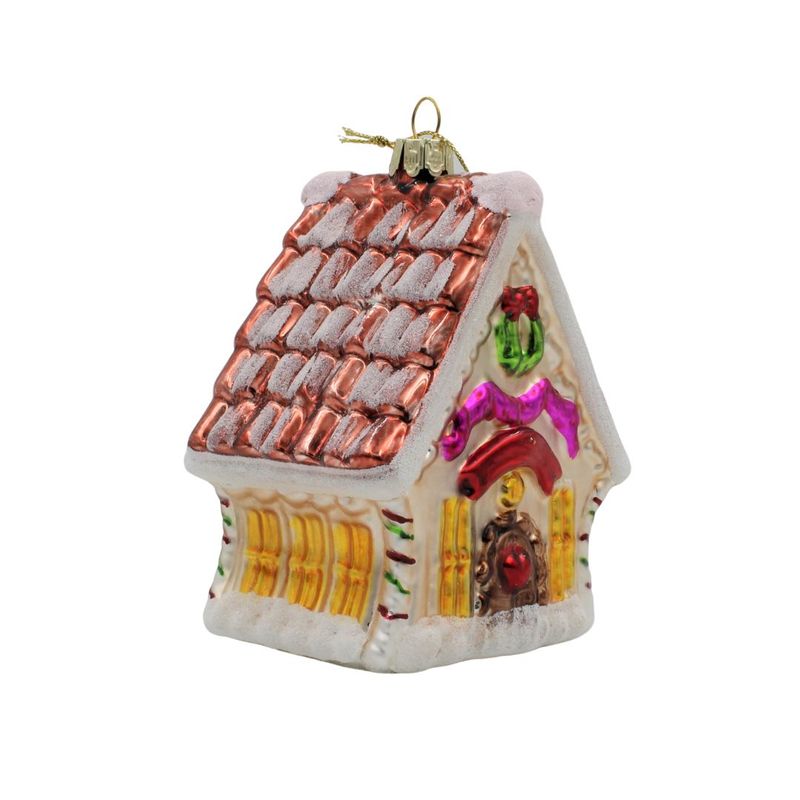 Casa si Gradina - Decoratiuni - Decoratiuni de sezon - Ornament Edelman, din metal - Casuta decorata - Infinity.ro