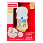 Jucarii, Copii si Bebe - Jucarii si jocuri - Jucarii bebelusi - Jucarii interactive bebelusi - Winfun - Telefon Cu Sunete Si Lumin- 0618 - Infinity.ro