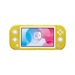 PC, gaming si accesorii/Gaming/Accesorii gaming/Accesorii console gaming - Husa consola Kwmobile pentru Nintendo Switch Lite, Galben, Silicon, KWM000023QA001C - Infinity.ro