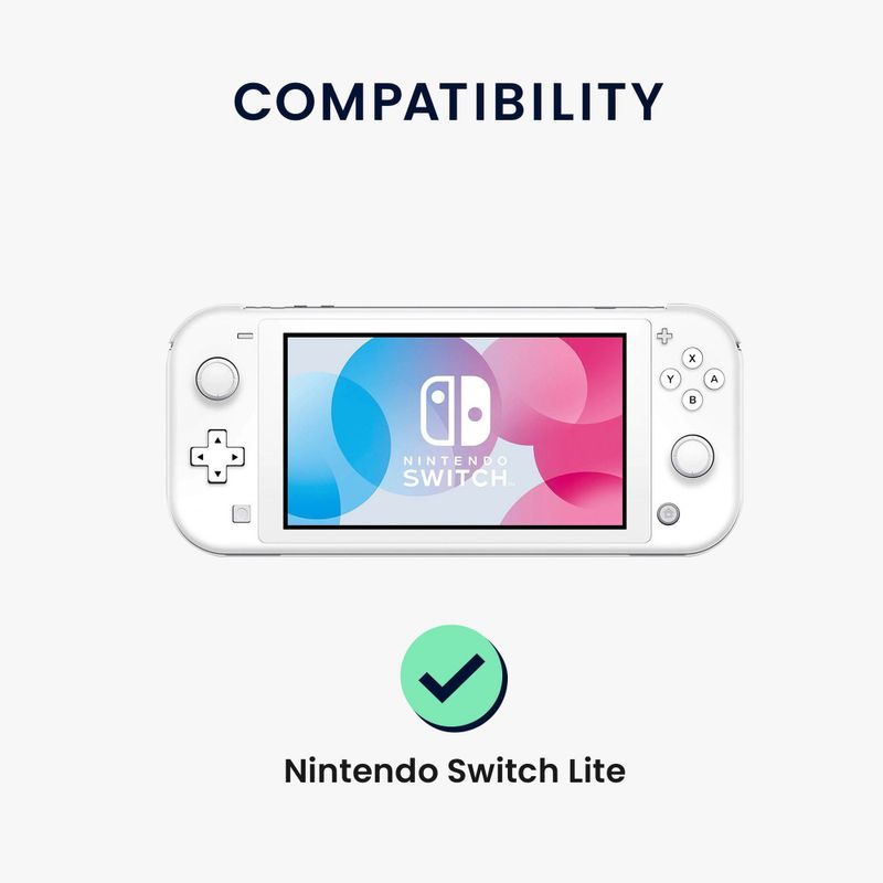 PC, gaming si accesorii/Gaming/Accesorii gaming/Accesorii console gaming - Husa consola Kwmobile pentru Nintendo Switch Lite, Galben, Silicon, KWM000023QA001C - Infinity.ro