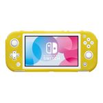PC, gaming si accesorii/Gaming/Accesorii gaming/Accesorii console gaming - Husa consola Kwmobile pentru Nintendo Switch Lite, Galben, Silicon, KWM000023QA001C - Infinity.ro
