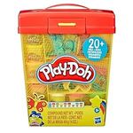 Carti si Birotica - Rechizite - Plastilina - Set Plastilina Play-Doh cu 8 culori si peste 20 de unelte de framantat, cutie de depozitare, +3 ani - Infinity.ro