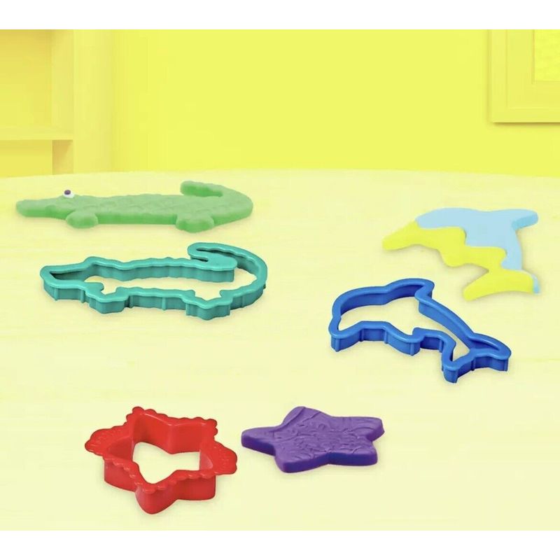 Carti si Birotica - Rechizite - Plastilina - Set Plastilina Play-Doh cu 8 culori si peste 20 de unelte de framantat, cutie de depozitare, +3 ani - Infinity.ro
