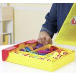 Carti si Birotica - Rechizite - Plastilina - Set Plastilina Play-Doh cu 8 culori si peste 20 de unelte de framantat, cutie de depozitare, +3 ani - Infinity.ro