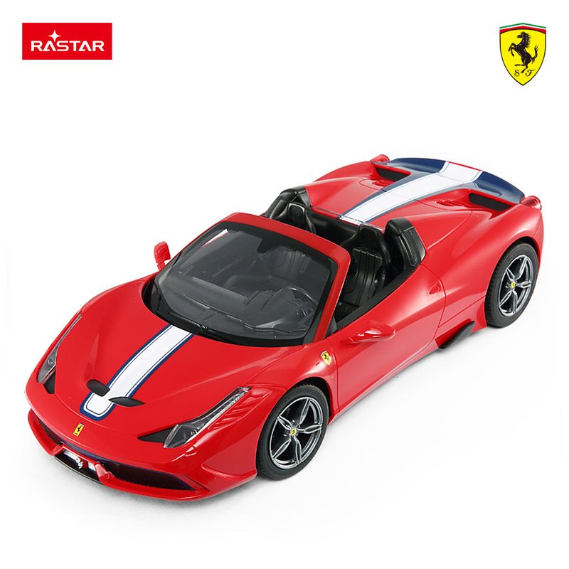 Jucarii, Copii si Bebe - Jucarii si jocuri - Vehicule si jucarii cu telecomanda - Masinute - Masina cu telecomanda rastar 1/14 ferrari 458 speciale a 73400 rosu - Infinity.ro