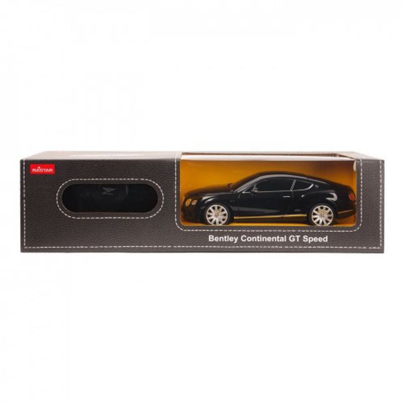 Jucarii, Copii si Bebe - Jucarii si jocuri - Vehicule si jucarii cu telecomanda - Masinute - Masina cu telecomanda rastar 1/24 bentely continental gt speed negru 48600 - Infinity.ro