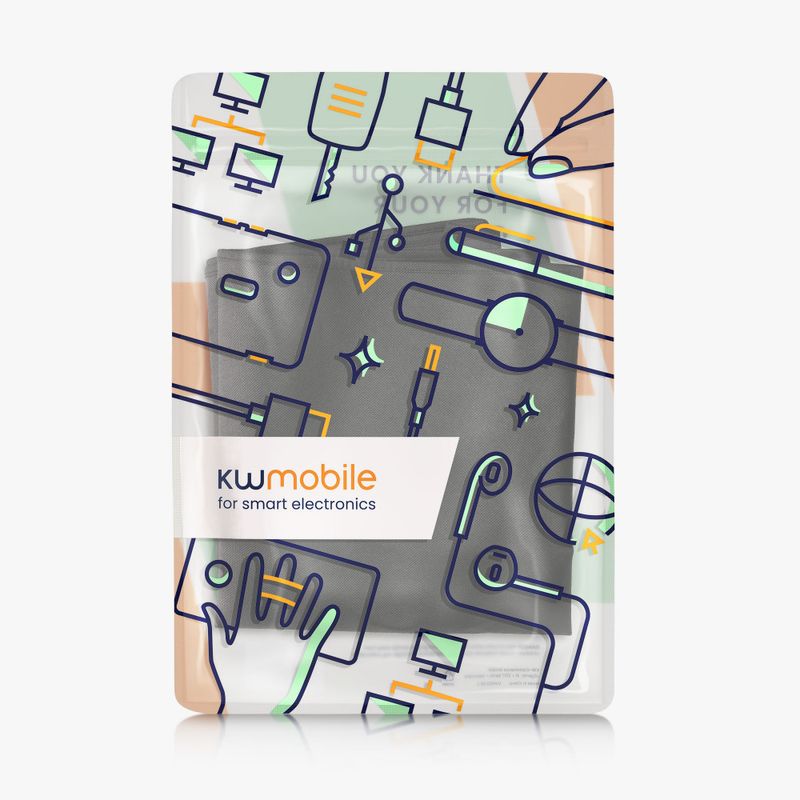 TV, Audio-Video si Foto - Accesorii TV si audio - Accesorii TV - Husa rollup Kwmobile pentru televizor de 43 inch, Negru, Plastic, KWM000024ZR001C - Infinity.ro