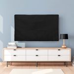 TV, Audio-Video si Foto - Accesorii TV si audio - Accesorii TV - Husa de in Kwmobile pentru televizor de 24 inch, Negru, Textil, KWM0000250A001C - Infinity.ro