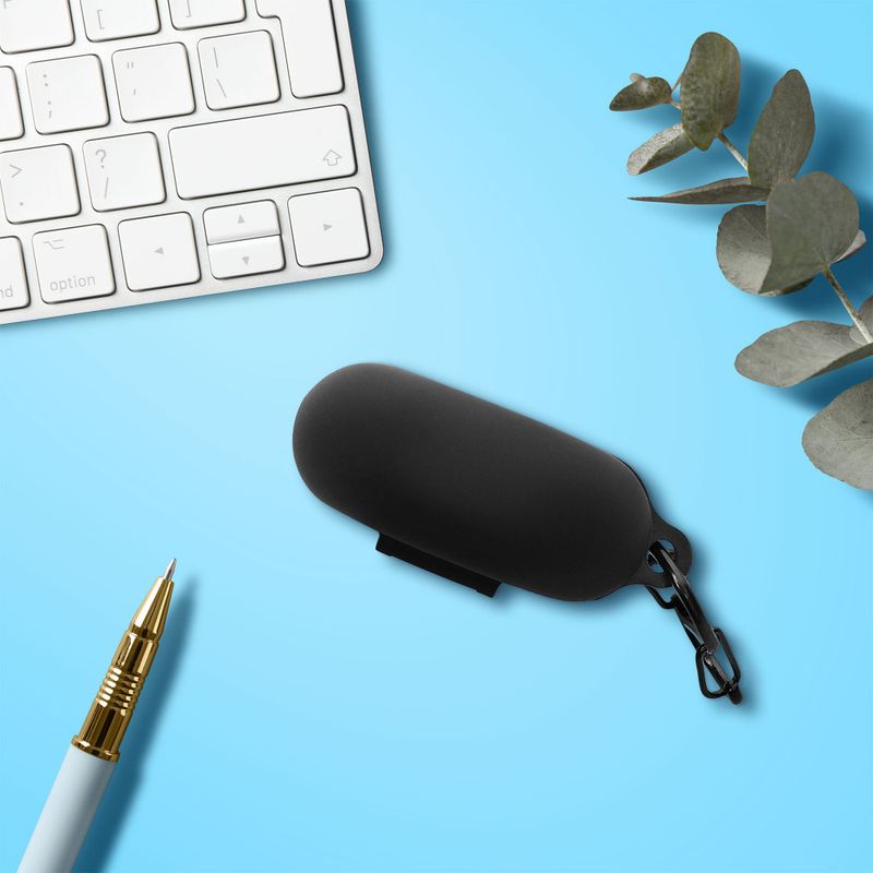 Laptop, Telefoane si Tablete - Telefoane mobile si accesorii - Accesorii Telefoane - Alte accesorii telefoane - Husa Casti Kwmobile pentru SoundPEATS Air 4, Negru, Silicon, KWM0000252I001C - Infinity.ro