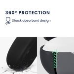 Laptop, Telefoane si Tablete - Telefoane mobile si accesorii - Accesorii Telefoane - Alte accesorii telefoane - Husa Casti Kwmobile pentru Anker Soundcore Life A3i, Negru, Silicon, KWM000025DH001C - Infinity.ro