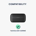 Laptop, Telefoane si Tablete - Telefoane mobile si accesorii - Accesorii Telefoane - Alte accesorii telefoane - Husa Casti Kwmobile pentru Technics EAH-AZ60M2, Negru, Silicon, KWM000025IA001C - Infinity.ro