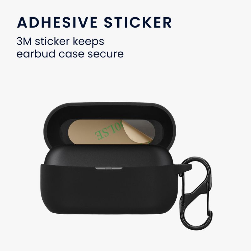 Laptop, Telefoane si Tablete - Telefoane mobile si accesorii - Accesorii Telefoane - Alte accesorii telefoane - Husa Casti Kwmobile pentru Technics EAH-AZ60M2, Negru, Silicon, KWM000025IA001C - Infinity.ro