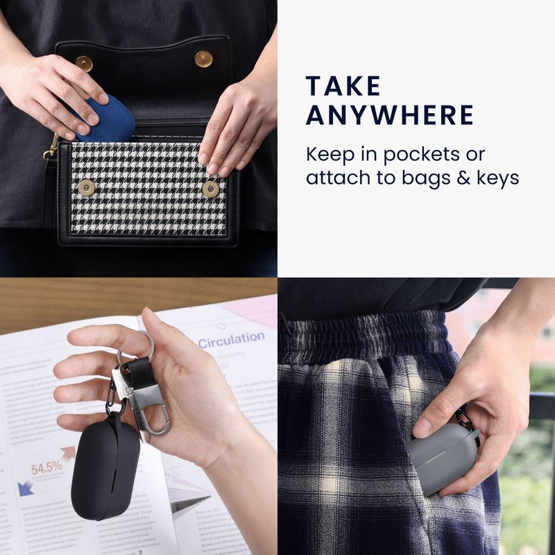 Laptop, Telefoane si Tablete - Telefoane mobile si accesorii - Accesorii Telefoane - Alte accesorii telefoane - Husa Casti Kwmobile pentru Anker Soundcore Life A3i, Negru, Silicon, KWM000025DH001C - Infinity.ro