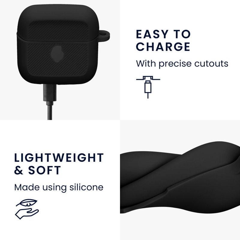 Laptop, Telefoane si Tablete - Telefoane mobile si accesorii - Accesorii Telefoane - Alte accesorii telefoane - Husa Casti Kwmobile pentru Skullcandy Mod, Negru, Silicon, KWM0000256S001C - Infinity.ro