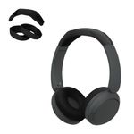 Laptop, Telefoane si Tablete - Telefoane mobile si accesorii - Accesorii Telefoane - Alte accesorii telefoane - Set 2 Perne de urechi si 2 huse Kwmobile pentru Sony WH-CH520, Negru, Silicon, KWM0000254W001C - Infinity.ro