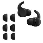 Laptop, Telefoane si Tablete - Telefoane mobile si accesorii - Accesorii Telefoane - Alte accesorii telefoane - Set 6 Varfuri de schimb Kwmobile pentru Beats Fit Pro, Negru, Silicon, KWM0000259Q001C - Infinity.ro