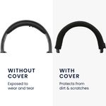 Laptop, Telefoane si Tablete - Telefoane mobile si accesorii - Accesorii Telefoane - Alte accesorii telefoane - Banda Casti Kwmobile pentru Audio-Technica ATH SR5/ATH SR5BT, Negru, Neopren, KWM000024XB001C - Infinity.ro