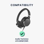 Laptop, Telefoane si Tablete - Telefoane mobile si accesorii - Accesorii Telefoane - Alte accesorii telefoane - Banda Casti Kwmobile pentru Audio-Technica ATH SR5/ATH SR5BT, Negru, Neopren, KWM000024XB001C - Infinity.ro