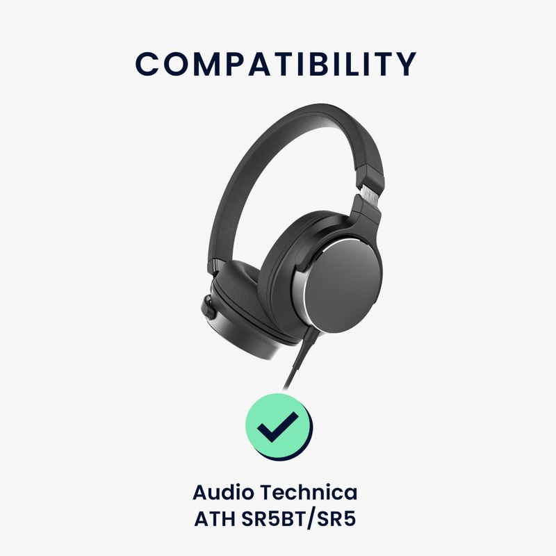 Laptop, Telefoane si Tablete - Telefoane mobile si accesorii - Accesorii Telefoane - Alte accesorii telefoane - Banda Casti Kwmobile pentru Audio-Technica ATH SR5/ATH SR5BT, Negru, Neopren, KWM000024XB001C - Infinity.ro