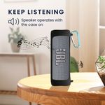 Laptop, Telefoane si Tablete - Telefoane mobile si accesorii - Accesorii Telefoane - Alte accesorii telefoane - Husa Kwmobile pentru JBL Flip 6/Flip 5, Negru, Silicon, KWM000024SO001C - Infinity.ro