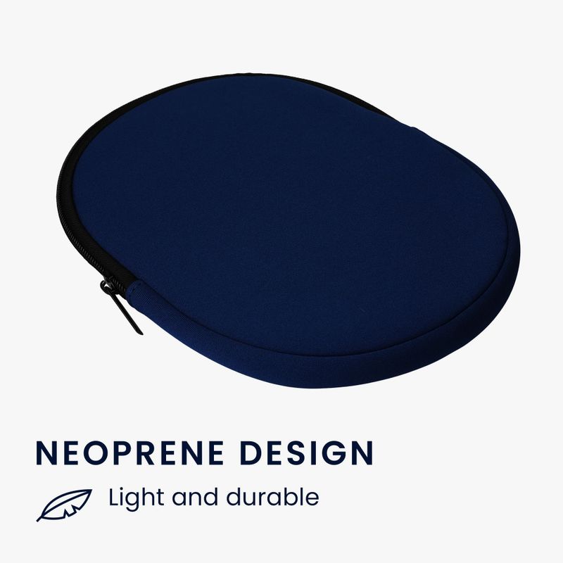 Laptop, Telefoane si Tablete - Telefoane mobile si accesorii - Accesorii Telefoane - Alte accesorii telefoane - Husa Casti Kwmobile pentru Sony WH-1000XM4/WH-1000XM3, Albastru inchis, Neopren, KWM0000254Z002C - Infinity.ro