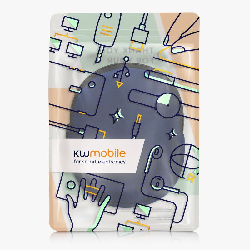 Laptop, Telefoane si Tablete - Telefoane mobile si accesorii - Accesorii Telefoane - Alte accesorii telefoane - Husa Casti Kwmobile pentru Sony WH-1000XM4/WH-1000XM3, Albastru inchis, Neopren, KWM0000254Z002C - Infinity.ro