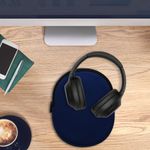 Laptop, Telefoane si Tablete - Telefoane mobile si accesorii - Accesorii Telefoane - Alte accesorii telefoane - Husa Casti Kwmobile pentru Sony WH-1000XM4/WH-1000XM3, Albastru inchis, Neopren, KWM0000254Z002C - Infinity.ro