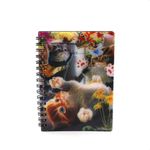 Carti si Birotica - Papetarie - Agende si calendare - Agende si carnete - Carnetel zoo cu spirala 3D Kitten Playtime - Infinity.ro