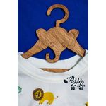 Market - Cadouri - Cadouri personalizate - Set 6 Umerase pentru copii Personalizabil din lemn Animale 24 cm x 14 cm - Infinity.ro